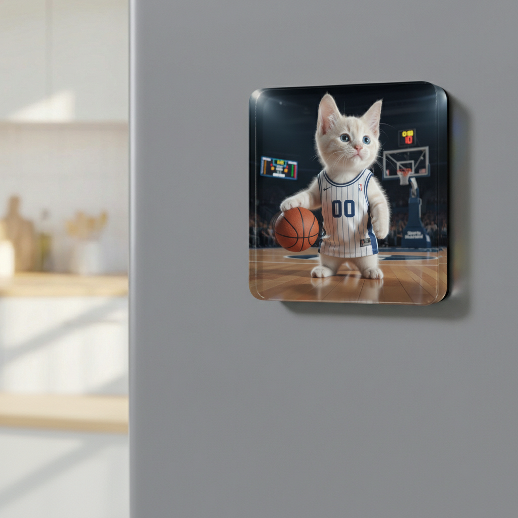 The Basketball - Custom Pet Art Tile