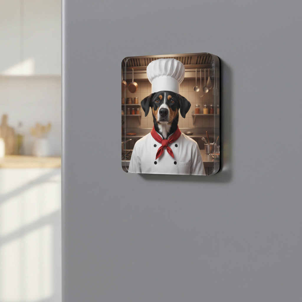 The Chef - Custom Pet Art Tile