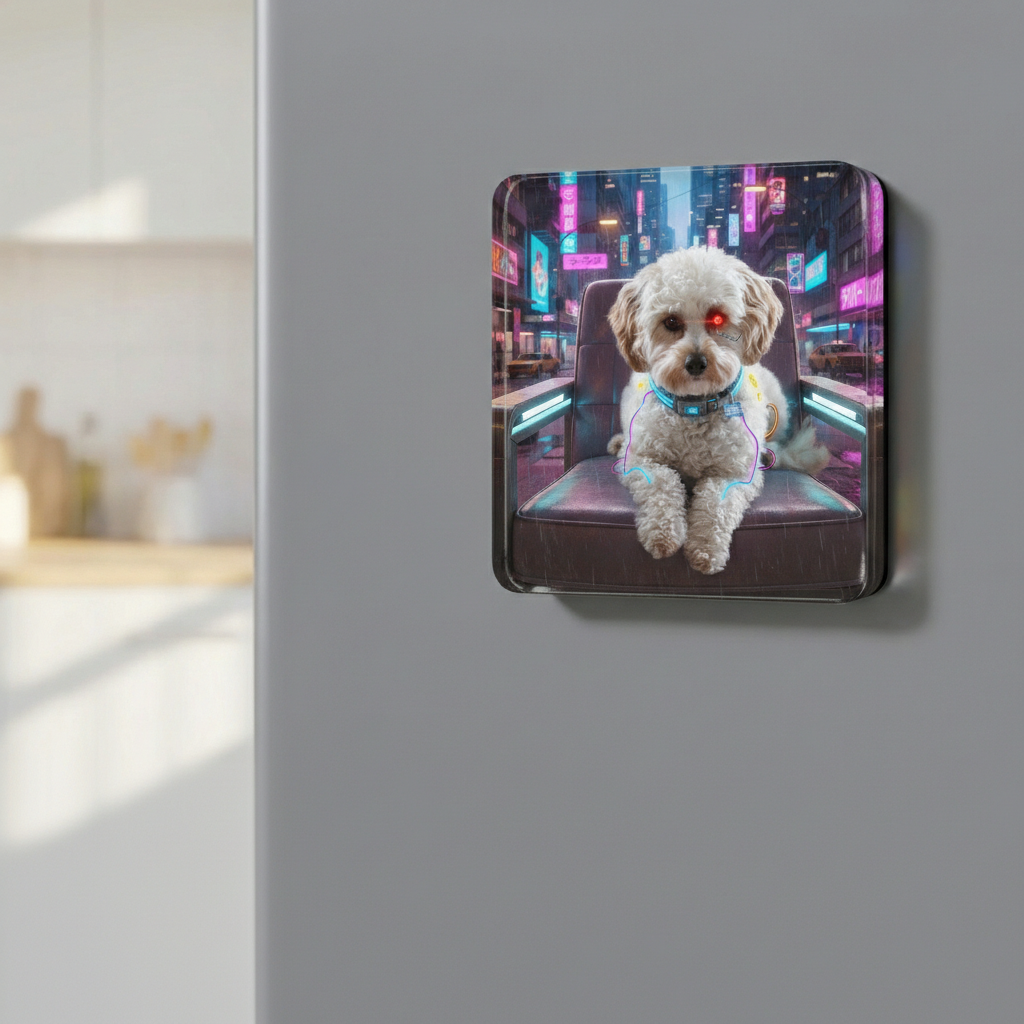 The Cyberpunk 2077 - Custom Pet Art Tile