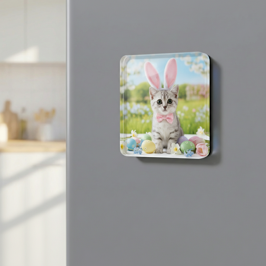 The Easter Bunny - Custom Pet Art Tile