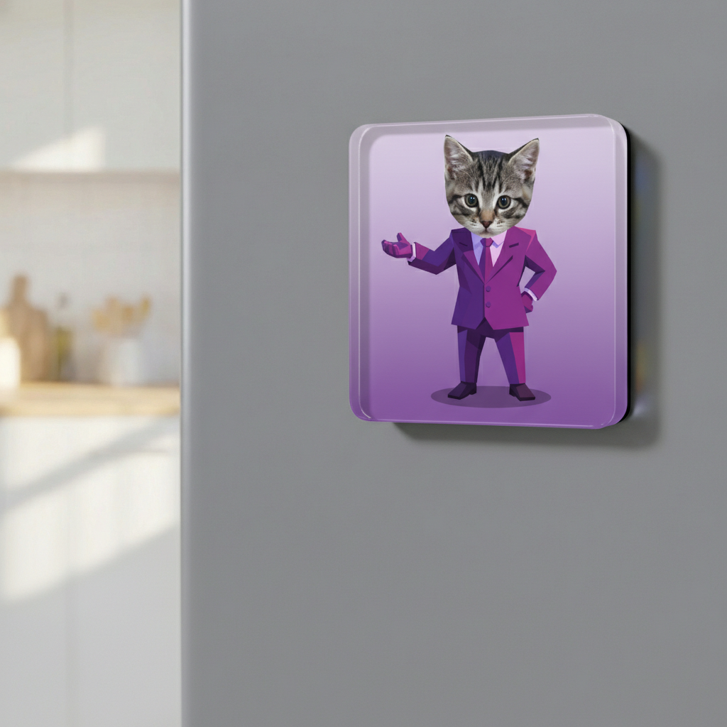 The ENTJ Commander - Custom Pet Art Tile