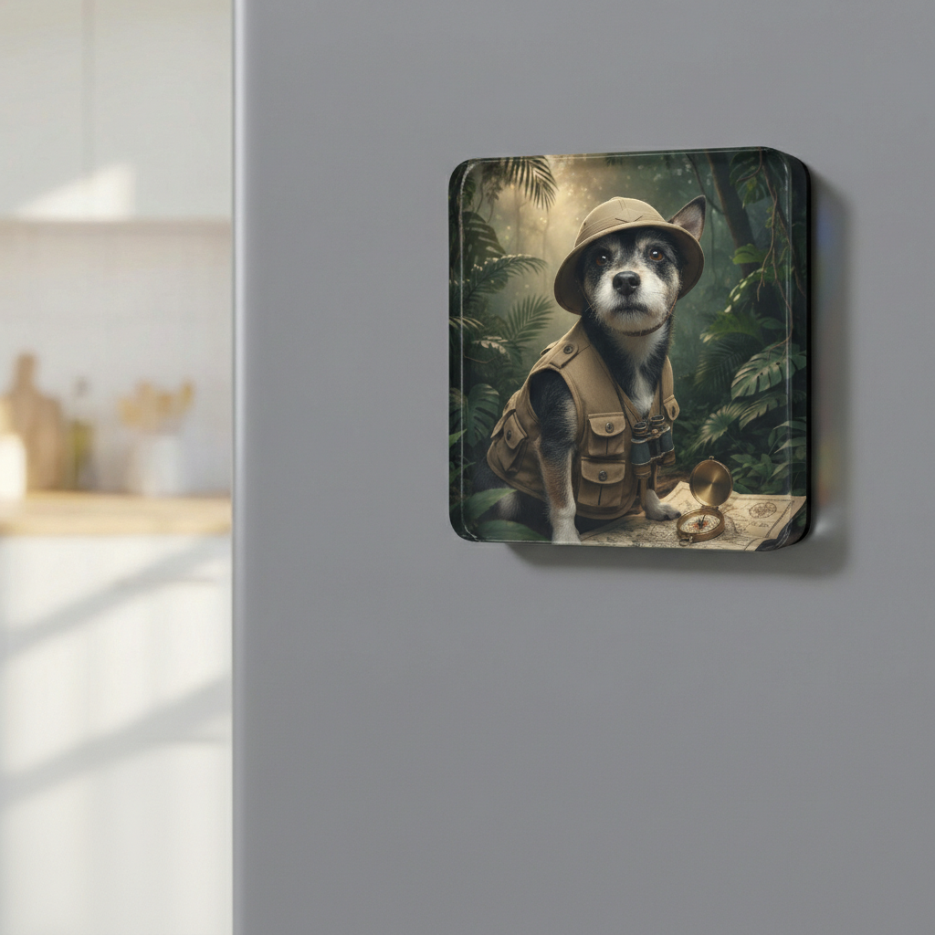 The Explorer - Custom Pet Art Tile