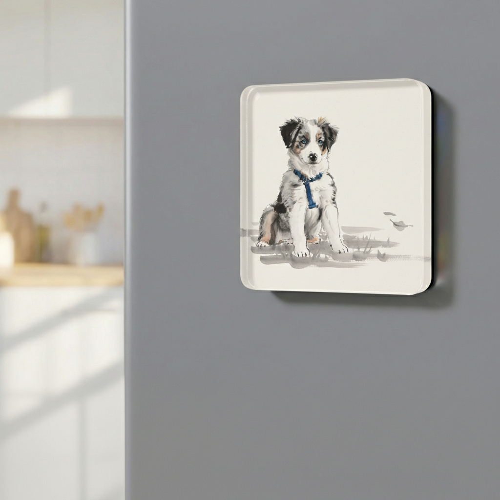 The Ink Wash - Custom Pet Art Tile