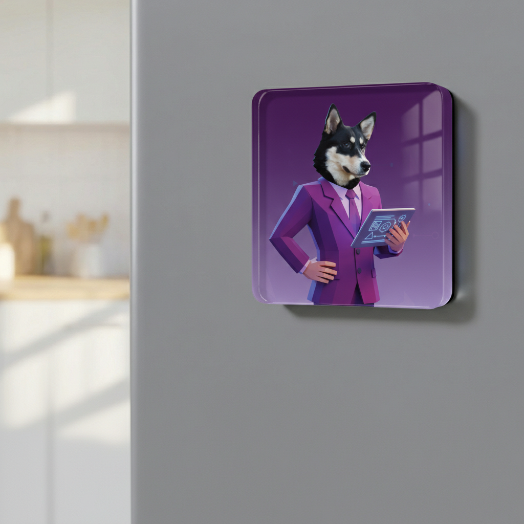 The INTJ Architect - Custom Pet Art Tile