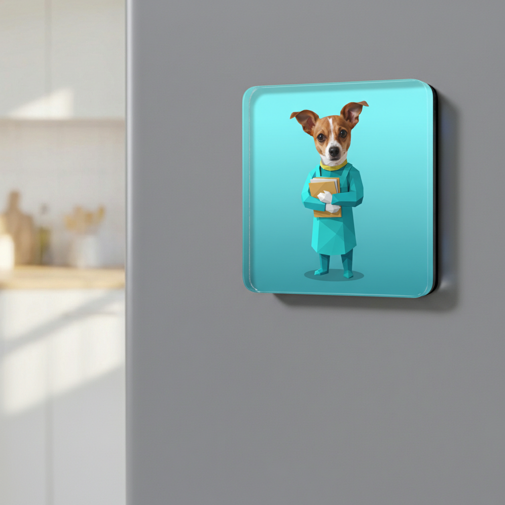 The ISFJ Defender - Custom Pet Art Tile