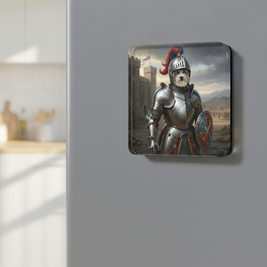 The Knight - Custom Pet Art Tile