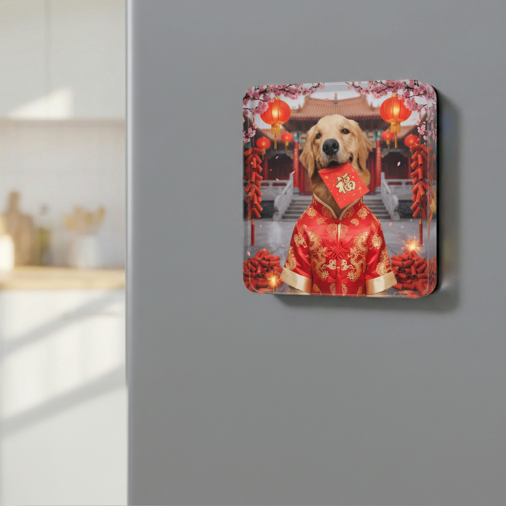The Lunar New Year - Custom Pet Art Tile