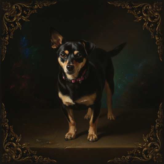 The Baroque - Custom Pet Art Tile