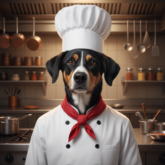 The Chef - Custom Pet Art Tile