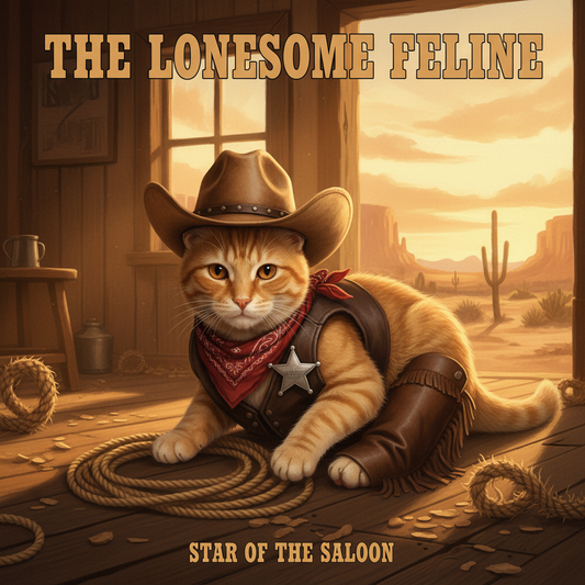 The Cowboy - Custom Pet Art Tile