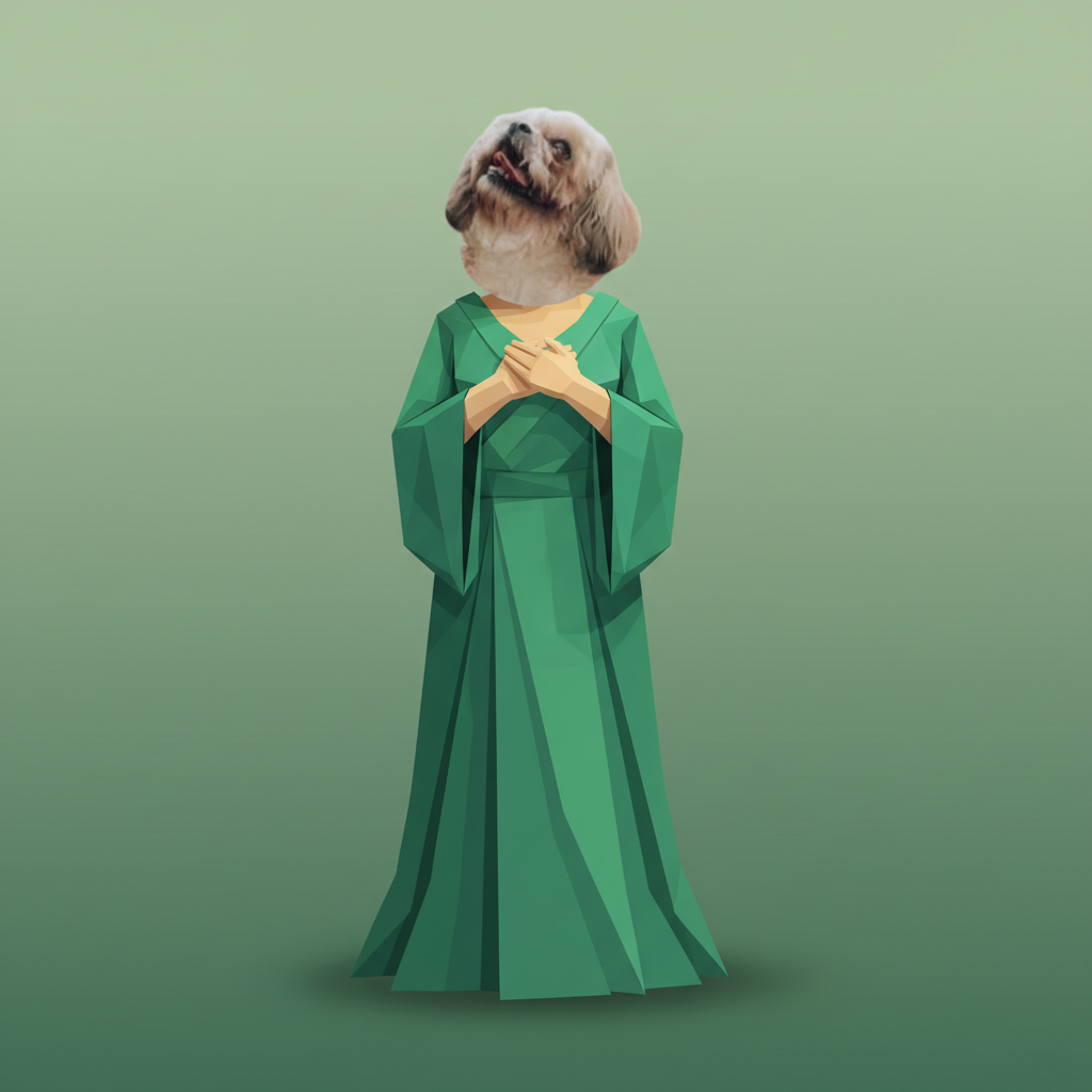 The INFJ Advocate - Custom Pet Art Tile