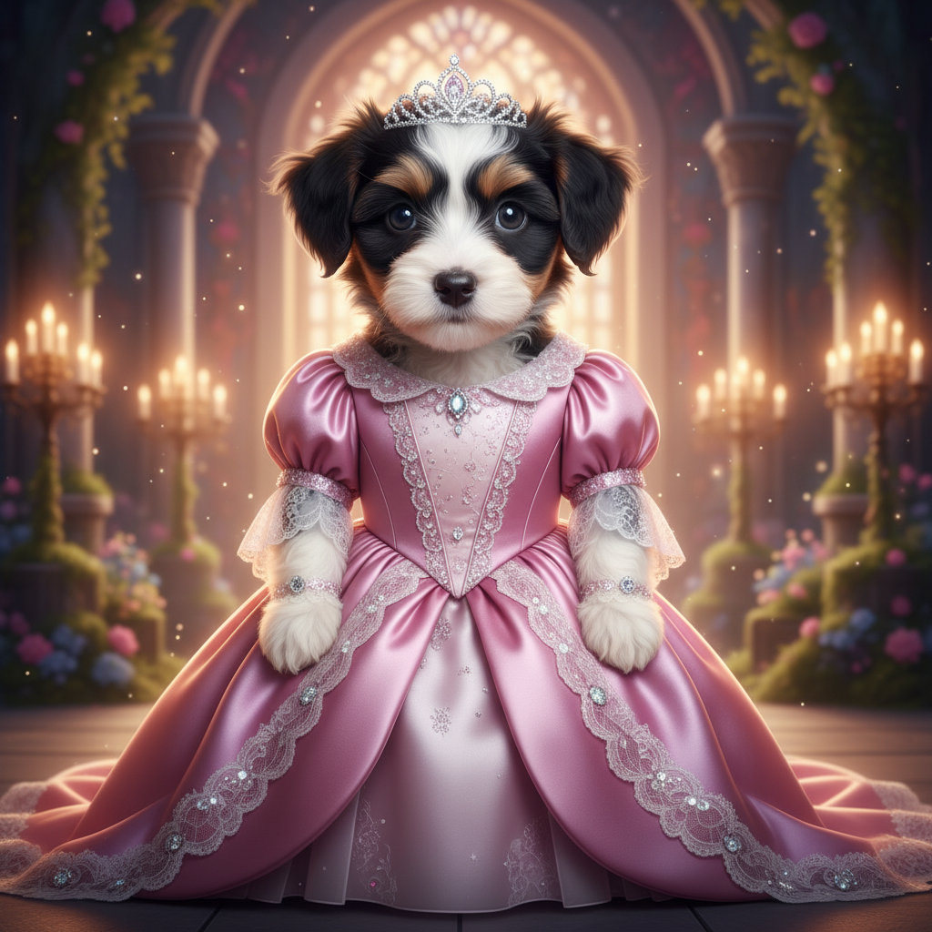 The Princess - Custom Pet Art Tile