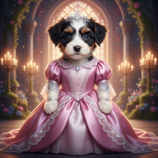 The Princess - Custom Pet Art Tile