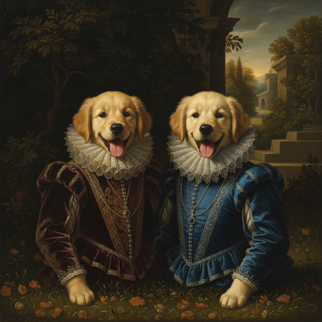 The Renaissance - Custom Pet Art Tile