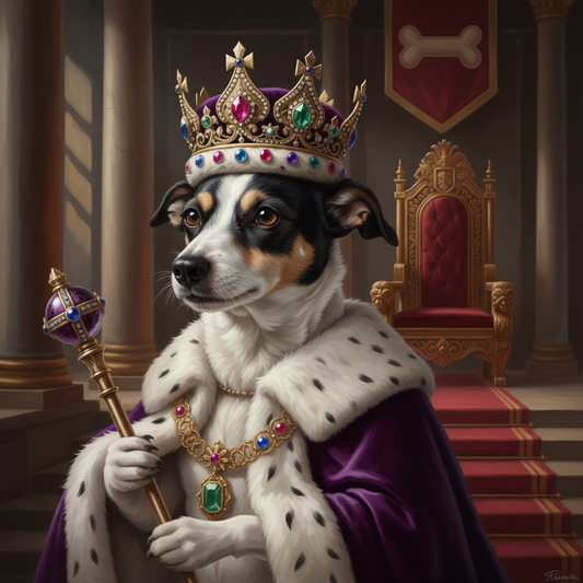 The Royalty - Custom Pet Art Tile