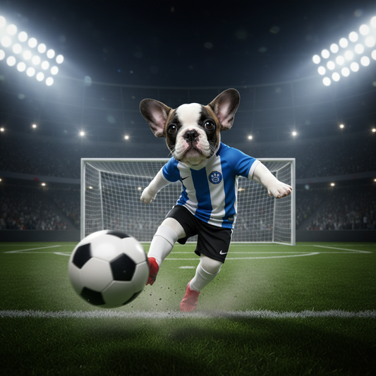 The Soccer - Custom Pet Art Tile