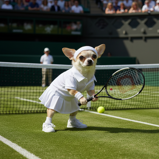The Tennis - Custom Pet Art Tile