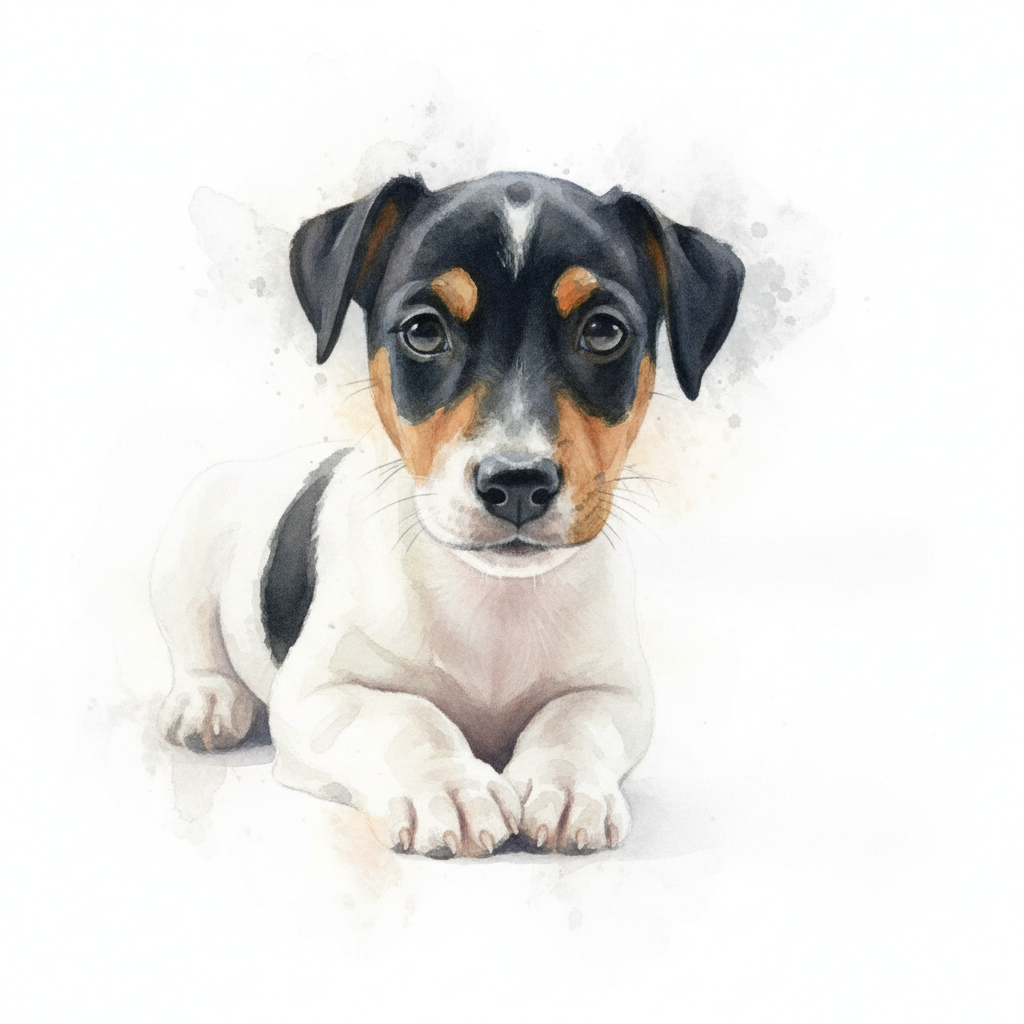 The Watercolor - Custom Pet Art Tile