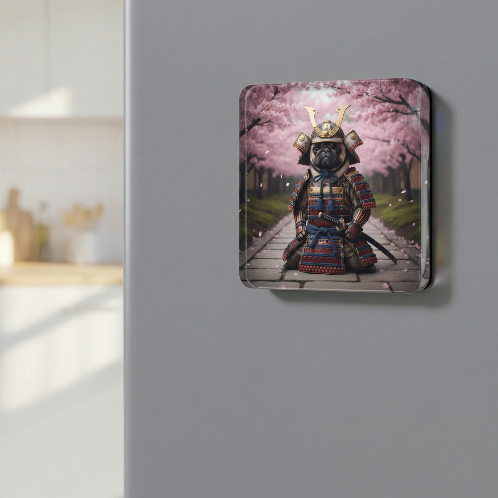 The Samurai - Custom Pet Art Tile
