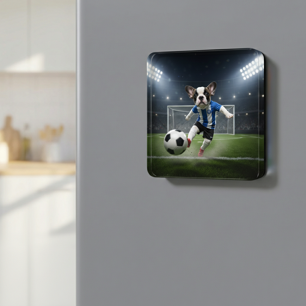 The Soccer - Custom Pet Art Tile