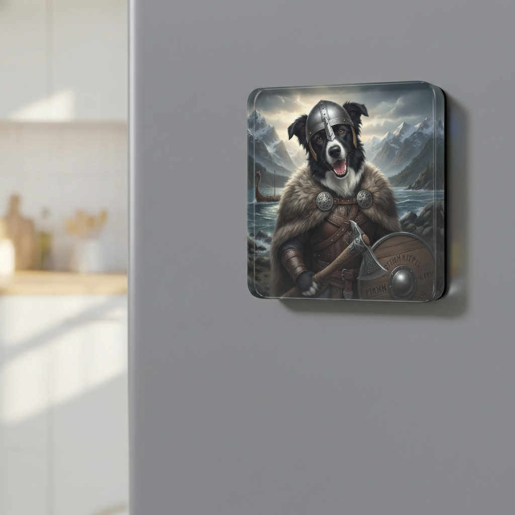 The Viking - Custom Pet Art Tile